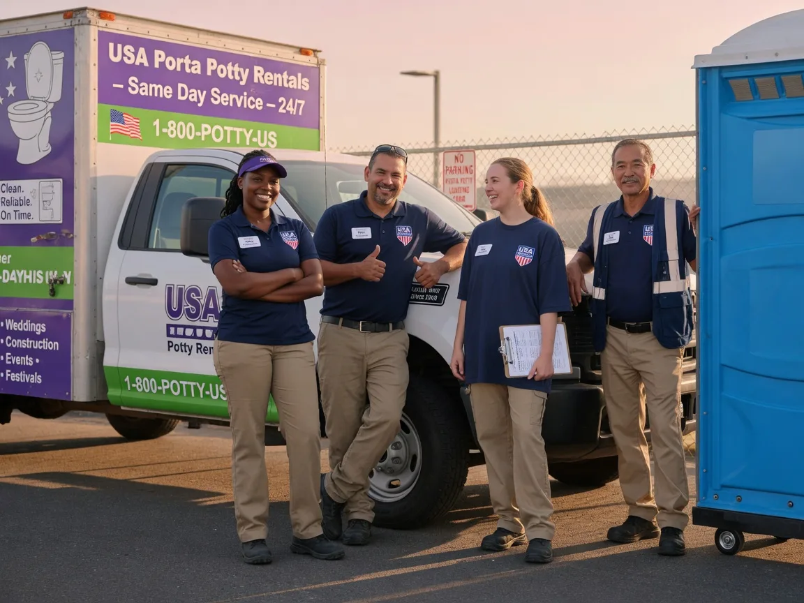 Porta Potty Rental company in Thornton, CA